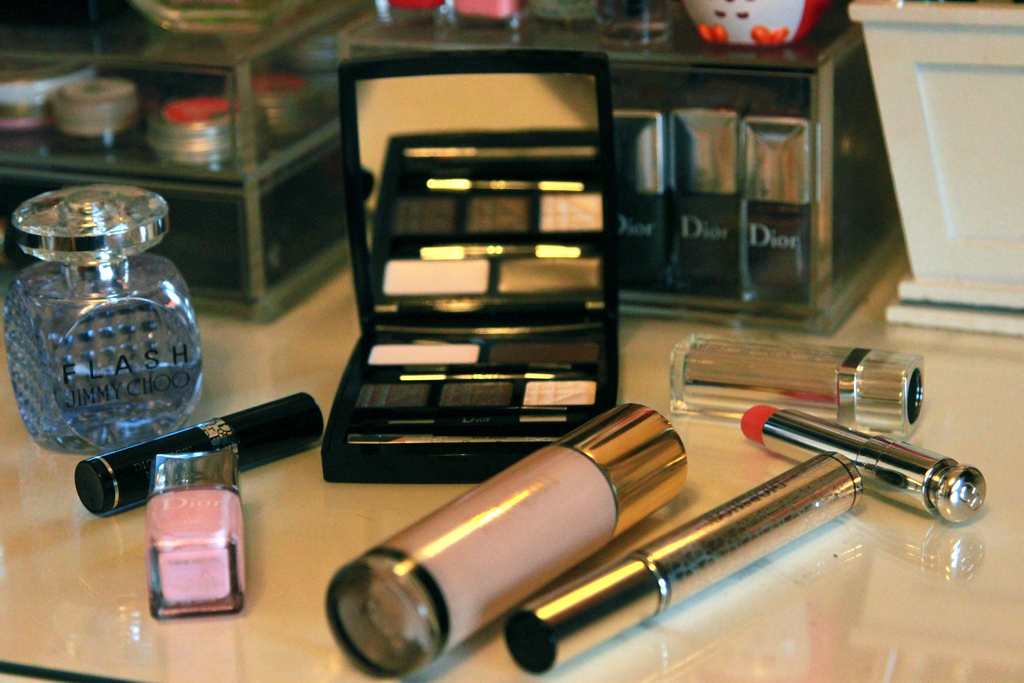 dior tutu, jimmy choo flash, make up, dior addict, ysl, mac, 