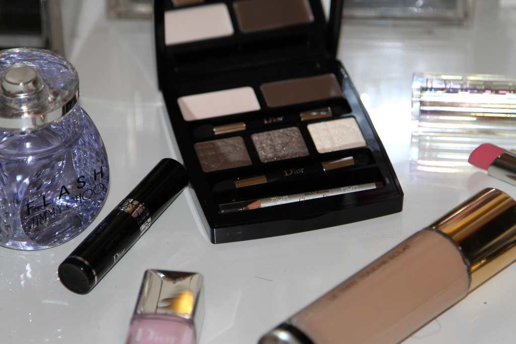 jimmy choo flash, dior celebration collection, dior addict, ysl foundation