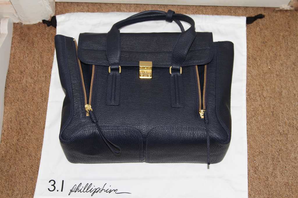 phillip lim pashli navy bag