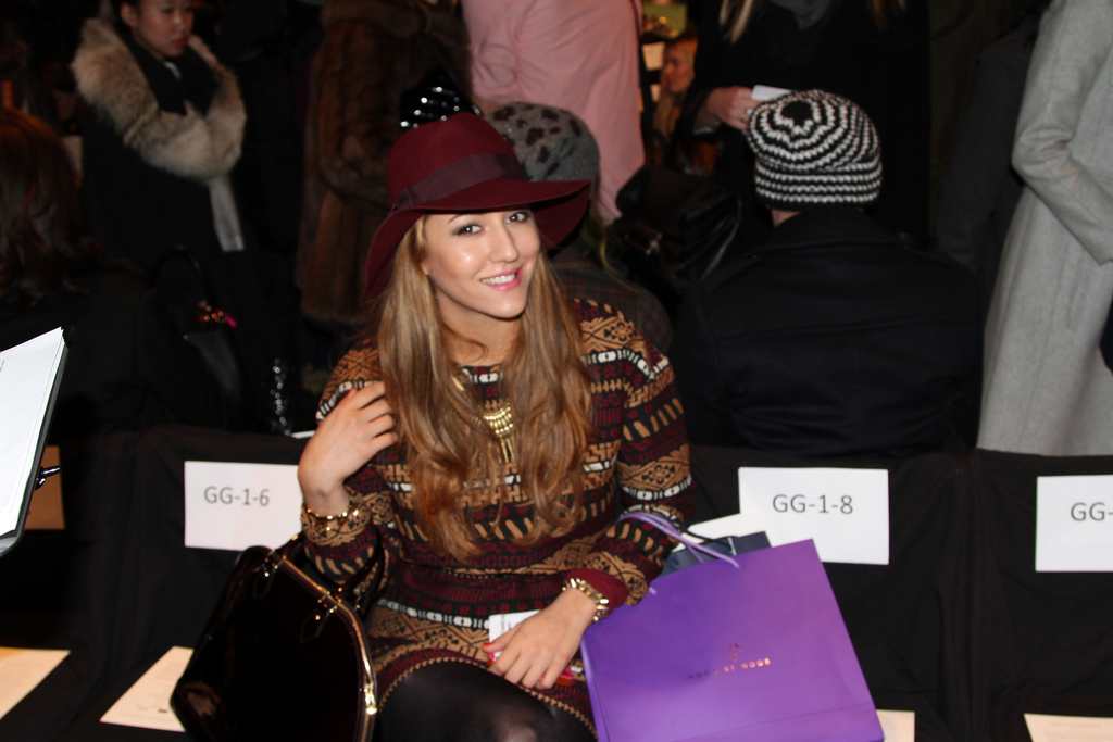 Rebecca Minkoff fashion show, new york
