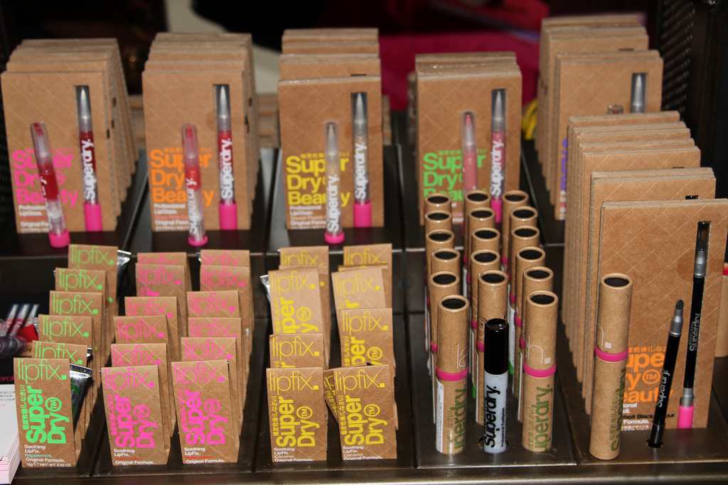 superdry makeup, cosmetics