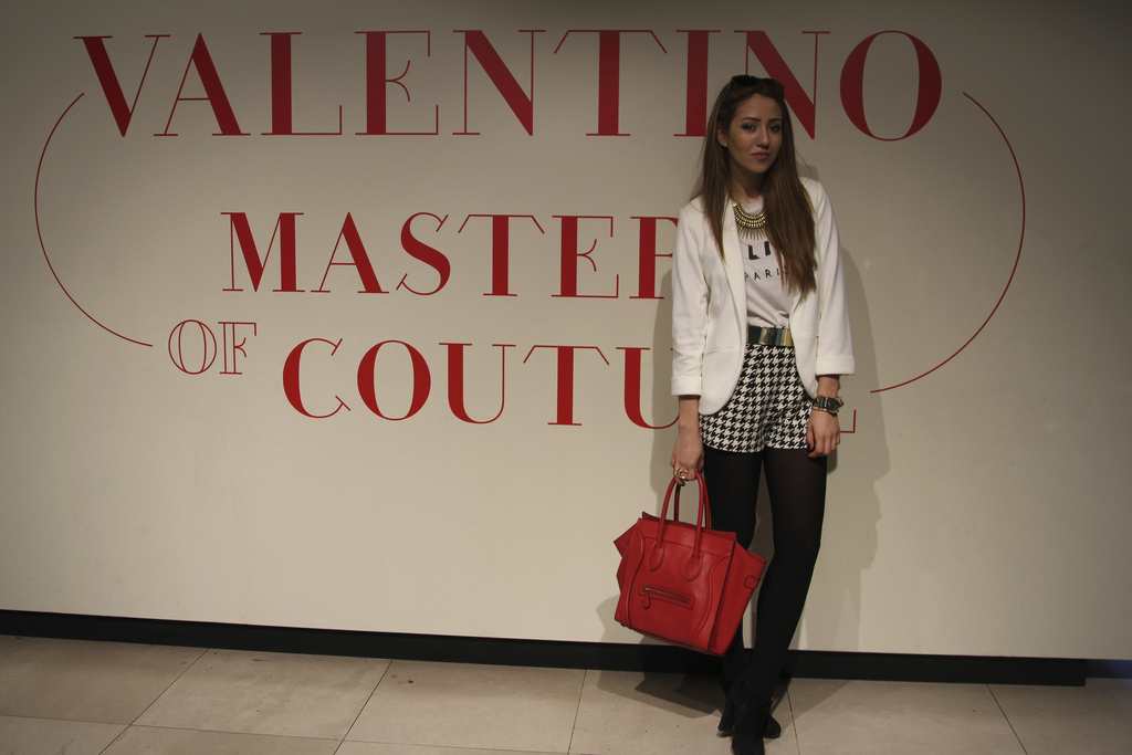 valentino couture exhibition, blog, outfit