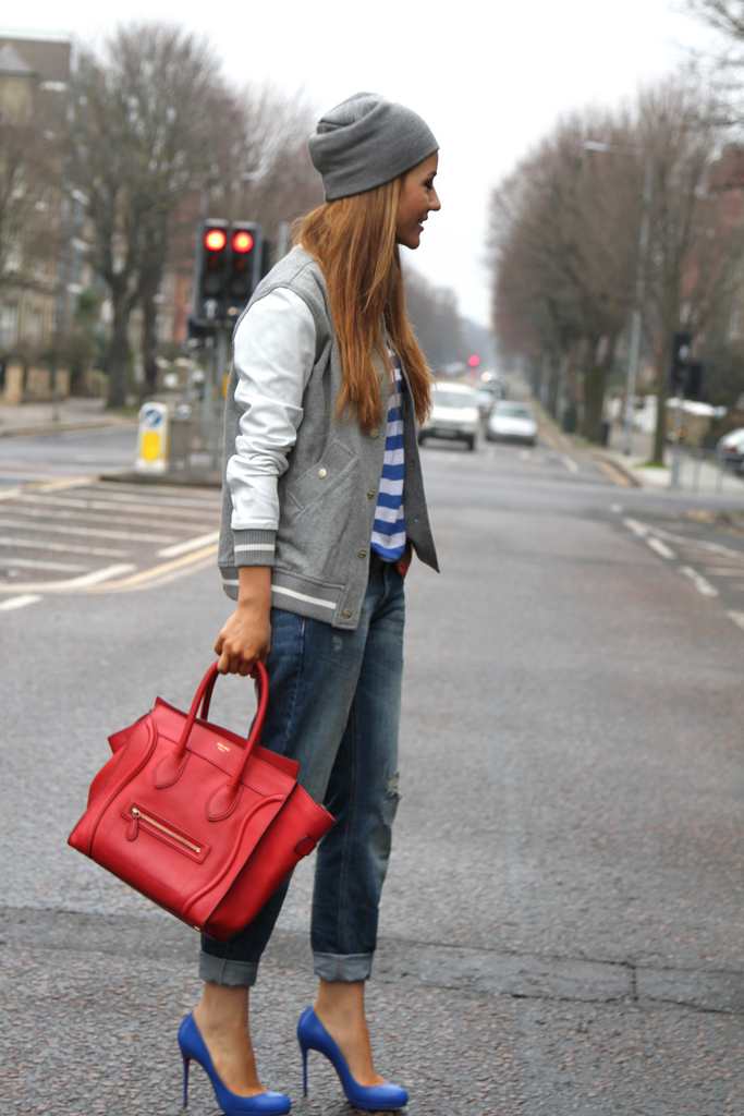 glam and glitter, celine luggage tote