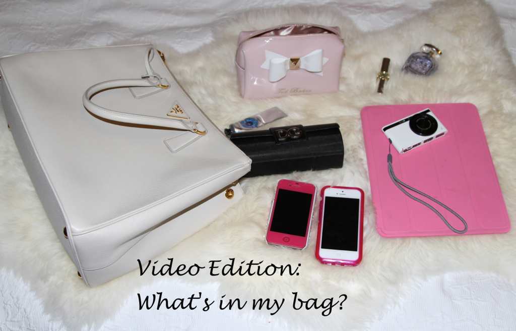 whats in my bag video