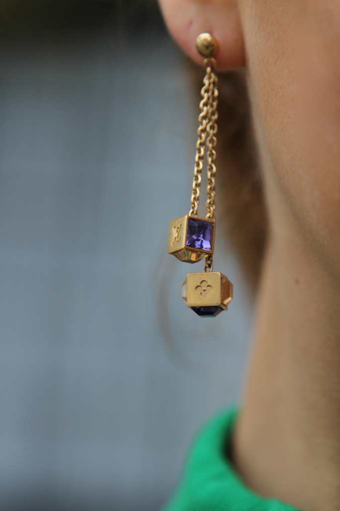 louis vuitton earrings,