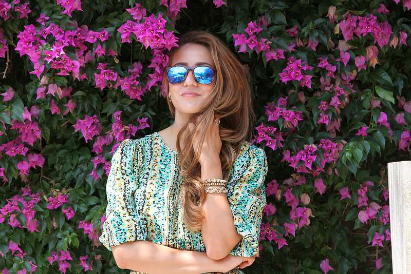 pollenca, mallorca, outfit post, blog fashion, street style blog, prada saffiano white tote, jimmy choo dawn sandals, silk dress, print dress, theglamandglitter, tamara kalinic, rings, dainty jewellery, asos evil eye,