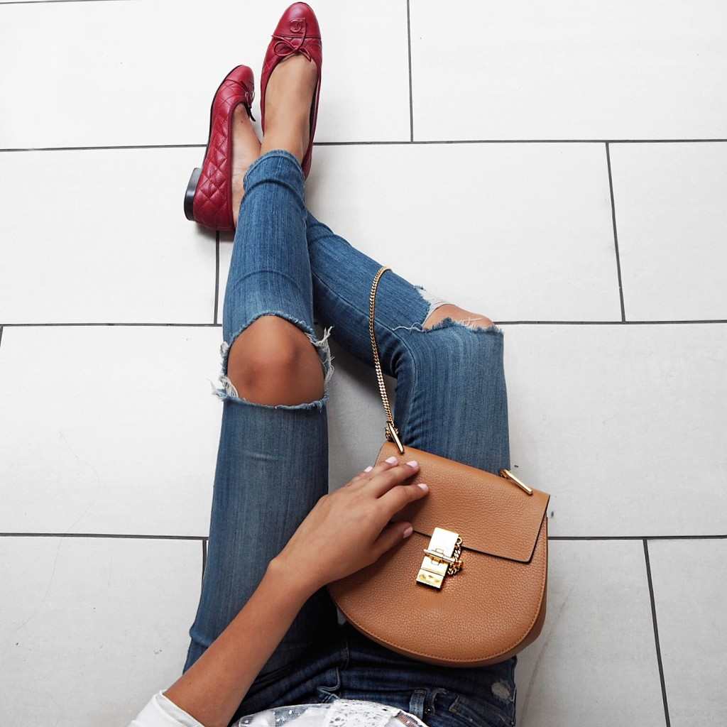Chloe Drew bag Outfit
