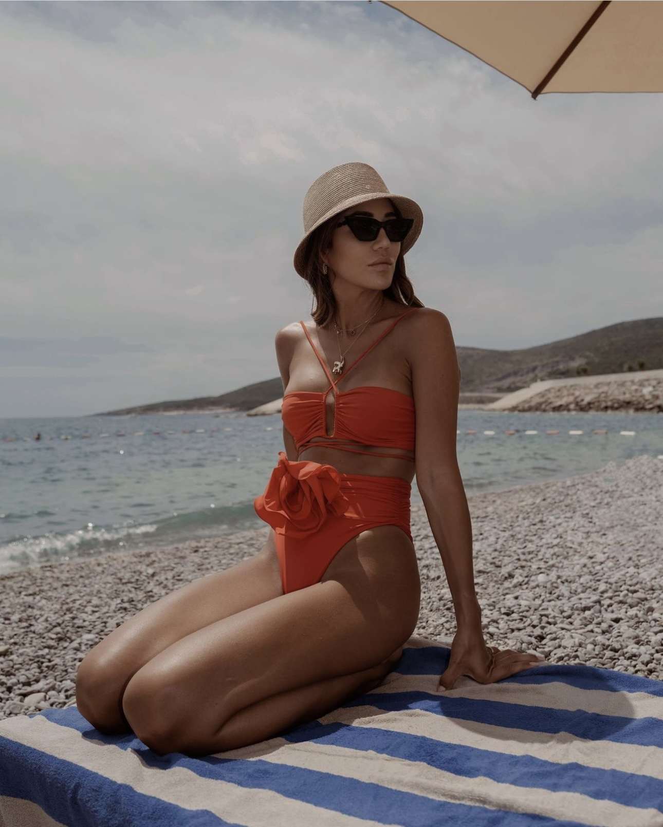 yearly-review-2023-tamara-kalinic-magda-butrym-red-swimsuit